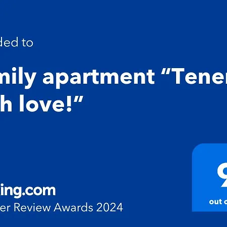 Family “tenerife With Love!” Apartament Arona (Tenerife)